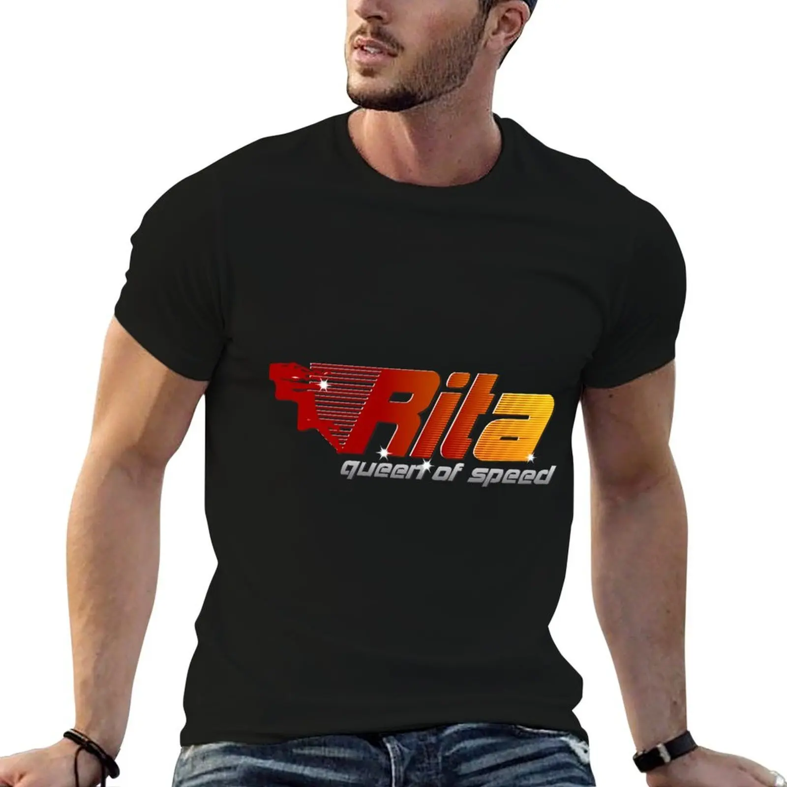 

Rita the Queen of Speed T-Shirt printed t shirts for man man t shirts cotton man t shirt luxury T-shirt