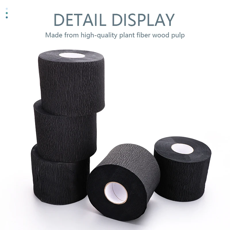 Professional Disposable Hair Cutting Accessory Neck Paper Adjustable Barber Dedicated Salon Hairdressing  Neck Strips