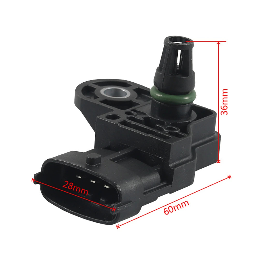 T-Map TMAP Manifold Pressure Temperature Sensor For Polaris RZR 570 800 900 1000 EFI, OE 2410422 2411528 ATV Repair Accessories