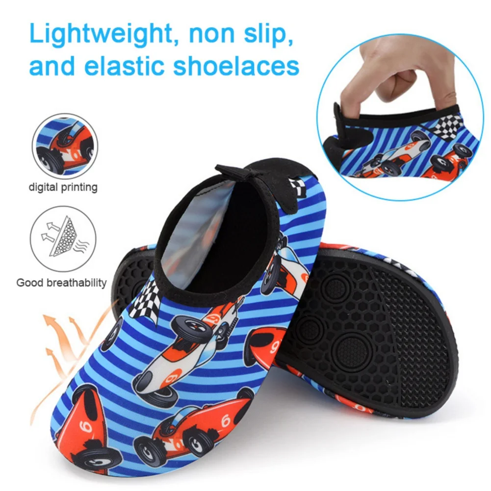 Scarpe per bambini scarpe da ginnastica per sport acquatici da spiaggia bambini che nuotano scarpe a piedi nudi Baby Boy Girl Surf Fishing Diving