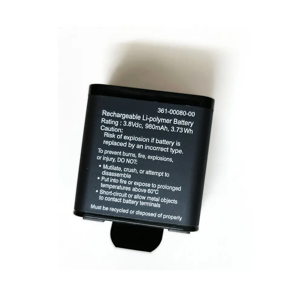 Original 3.8V 3.73Wh 361-00080-00 960mAh Battery For Garmin Virb X Compact VIRB XE
