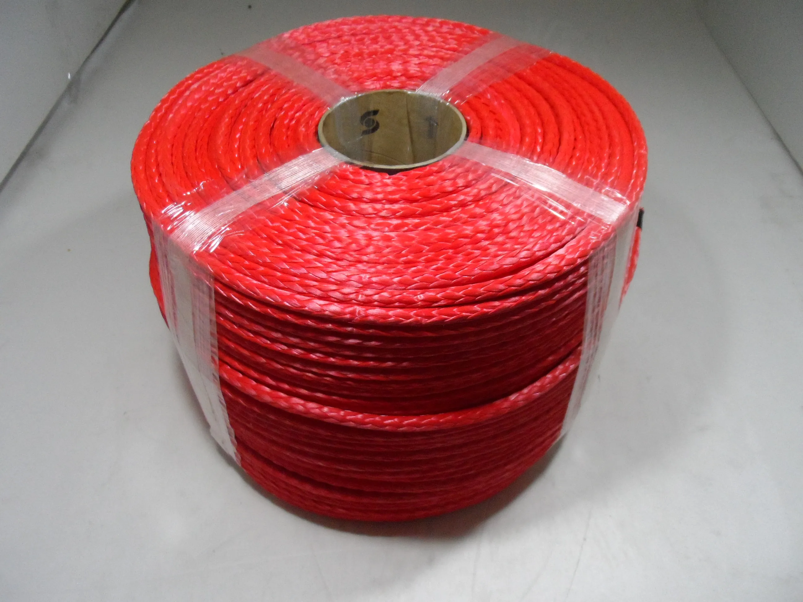 Red 6mm*100m UHMWPE Rope,Ultra-Strong, UV and Abrasion Resistant, High Strength Plasma Rope