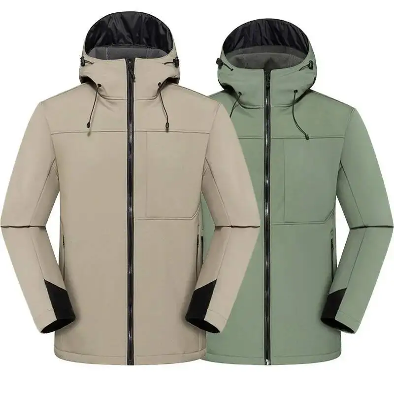 

Весенне-осенняя тактическая куртка из софтшелла, уличная, пешая, альпинистская, спортивная, водонепроницаемая, ветрозащитная, рабочая одежда, ветровка с капюшоном, пальто