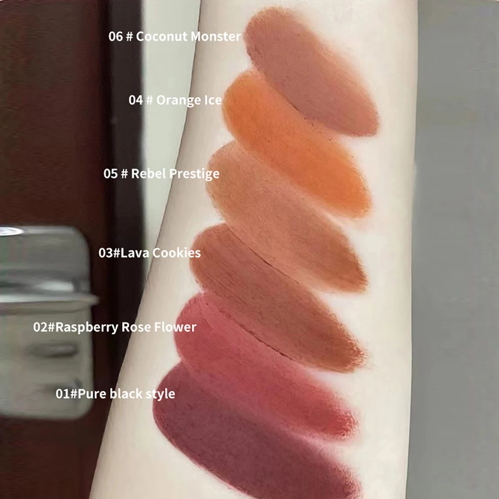 Cappuvini Matte Velvet Lip Glaze Waterproof And Smudge-proof Lip Gloss Long-lasting Lipstick - view 2