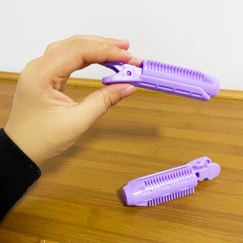 

2Pcs Volumizing Hair Root Clips Hair Curler Clips Heatless Hair Rollers Hairdressing Barber Salon Hair Styling Tools