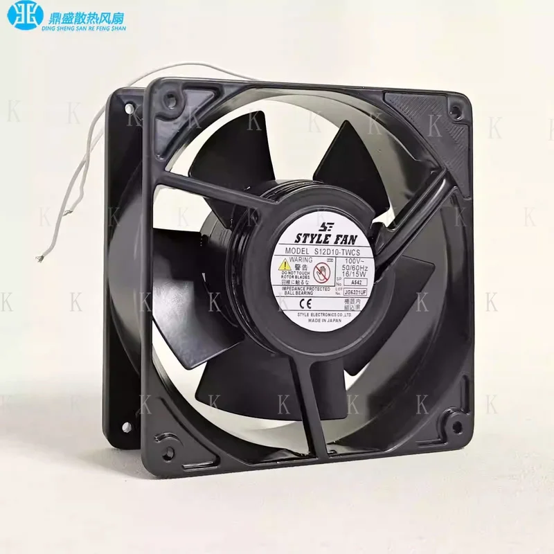C  FOR 1PCS  STYLE FAN S12D10-TWCS 100V 16/15W All-Metal High Temperature Resistant Fan