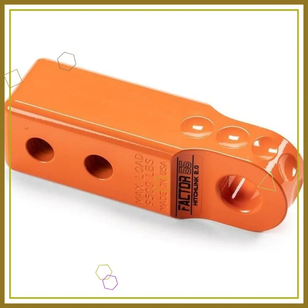 

Heavy-Duty Hitch Link for 2" Receiver, Rated 9500 lb, Ideal for Off-Road Recovery and Adventures