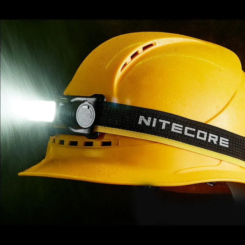 NITECORE NU53 1800Lumens High Ouput Rechargeble Lightweight Industrial Headlamp IP68 Waterproof Built-in 6000mAh Battery