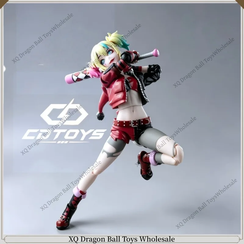Pre-sale Original KO Kaiyodo Wheel Technology Series Harley Quinn Action Figure Harley Quinn X Suicide Squad Collectible Toys view 3