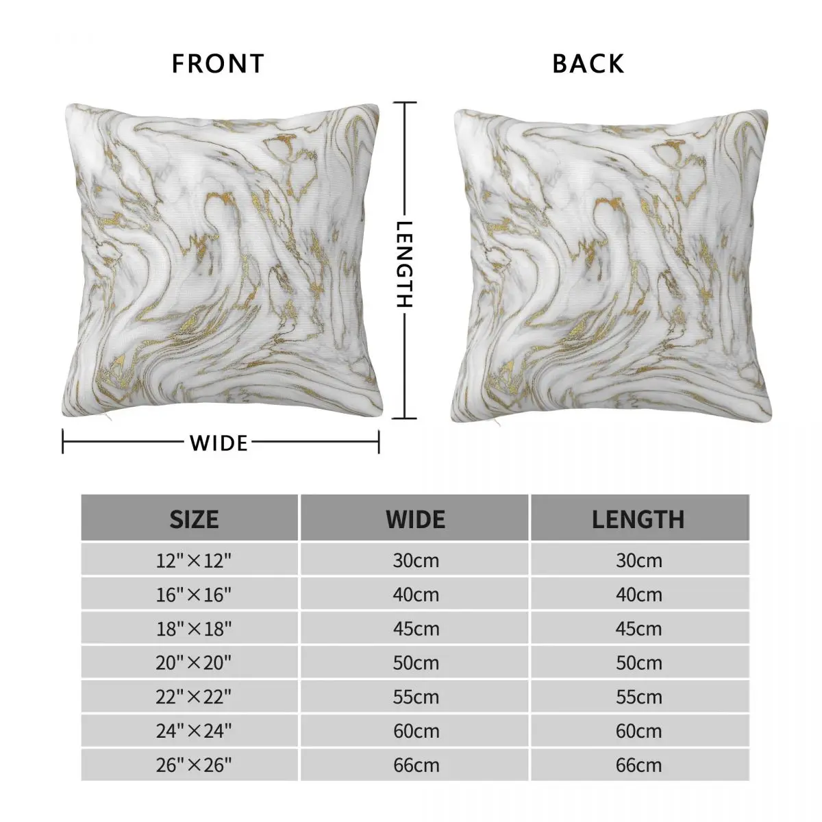 Gold Grey Agate Liquid Marble Pillowcase Polyester Linen Velvet Printed Zip Decorative Throw Pillow Case Room Cushion Cover 18