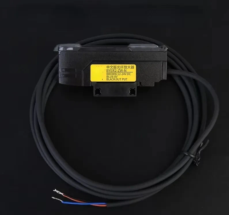 Digital Display Fiber Optic Amplifier Infrared Diffuse Reflection Sensor Switch High Precision Industrial Automation