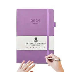 Event Planner Notebook English Planner Notepad 2025 Portable Planner Notepad Multipurpose Note Book For Work Schedule Planning