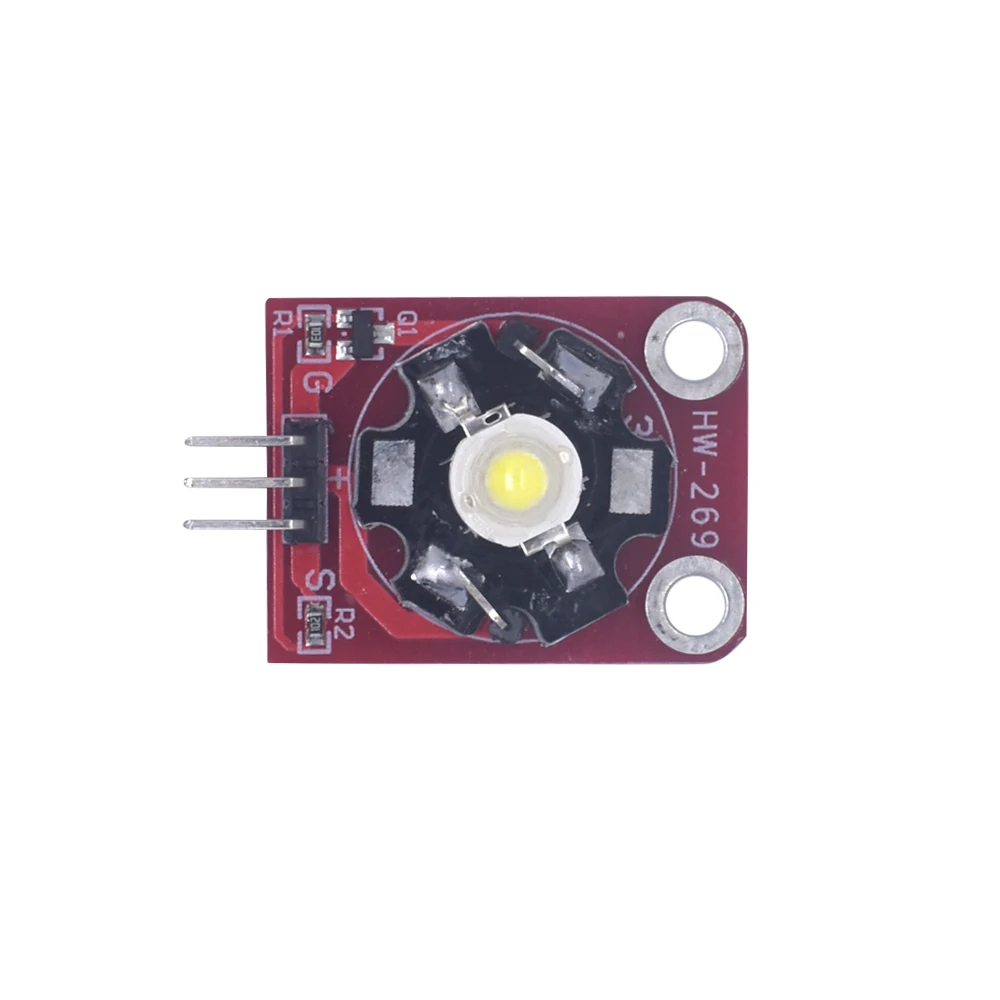 3W Công Suất Cao KEYES LED Module PCB Khung Xe Cho Arduino STM32 AVR