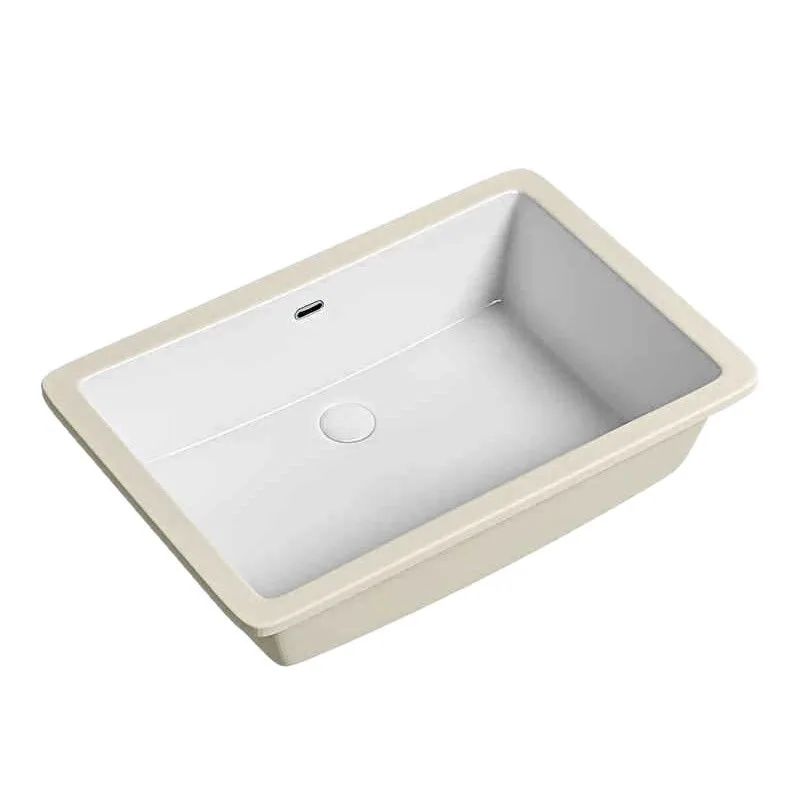 

Wash basin deepened flat bottom under the counter basin, household square wash basin single basin balcony
