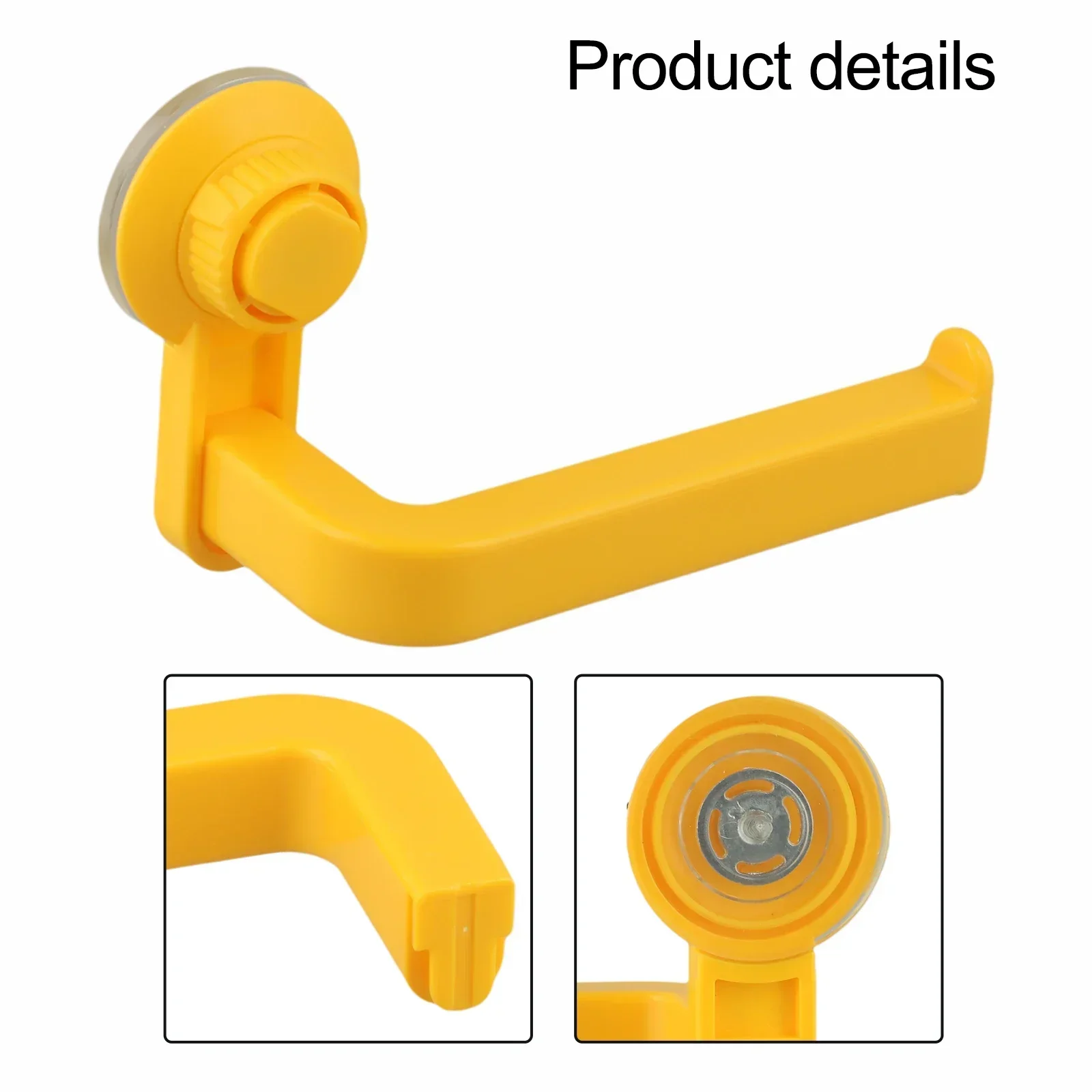 Bathroom Punch-Free Paper Towel Holder Roll Holder Suction Cup Paper Roll Holder No Drilling For Bathroom Washroom Wall Holder