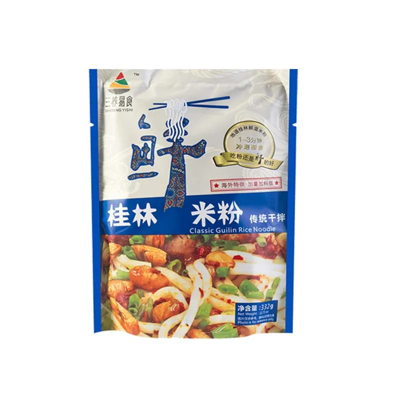 Sanyang Easy Food Гуйлин Свежая рисовая лапша 8,47 унции (240 г) * 1 рисовая лапша быстрого приготовления в маленьком горшочке, специалитет Юньнань