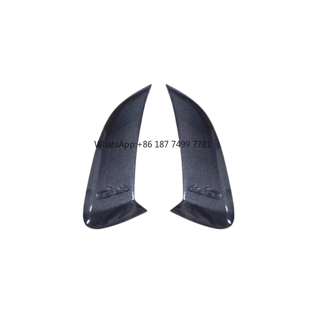 

Suitable for . 718/981/982 Modification Upgrade GT4 Dry Carbon Fiber Side air Intake Hood Surround