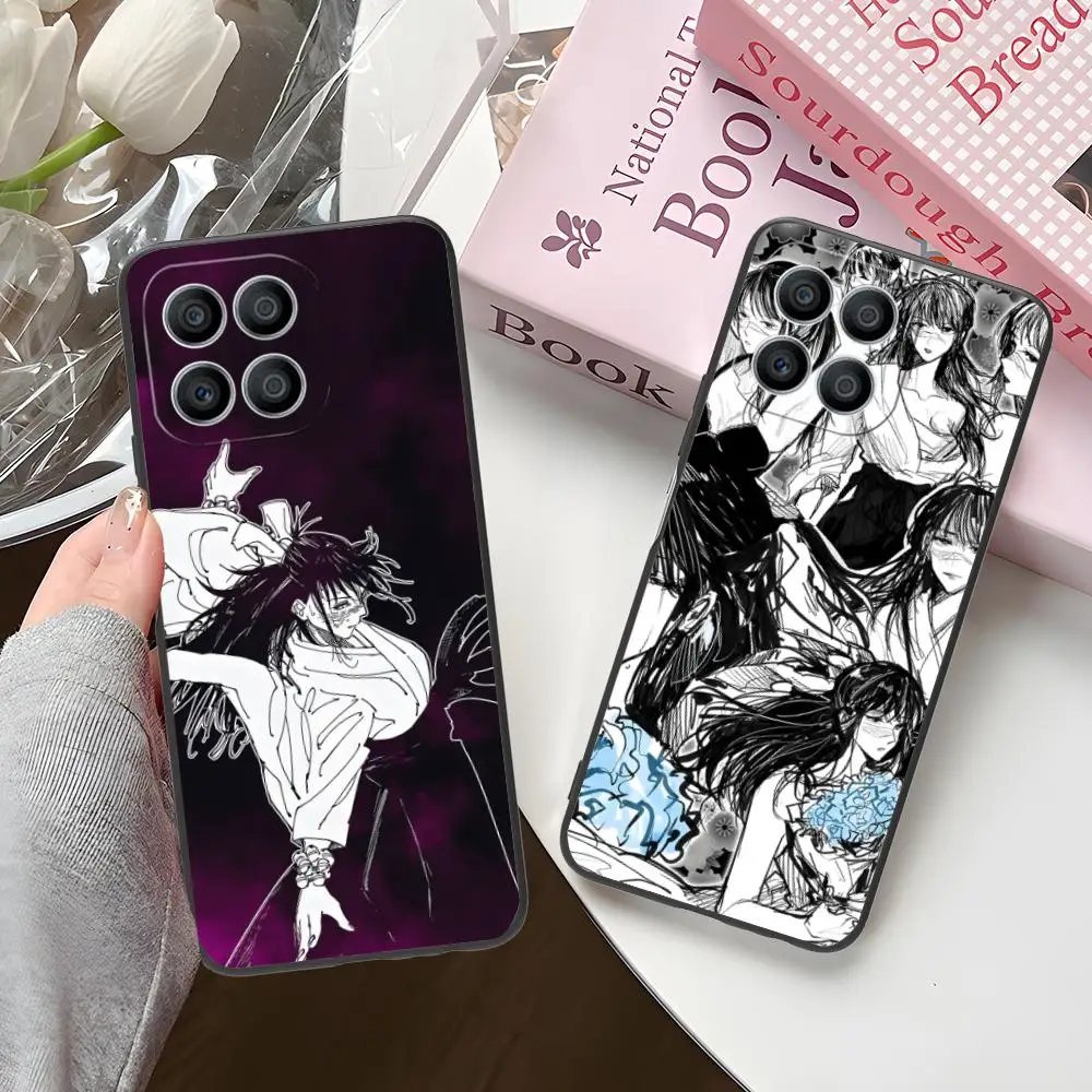 Jujutsu Kaisen Utahime Iori جراب هاتف ل الشرف 90 80 70 60 50 30 20 10 9 8 7 Pro S SE Lite 5G غطاء الطباعة الملونة الفاخرة #4