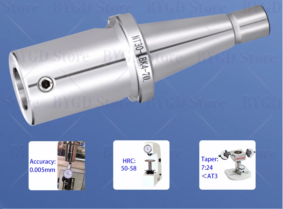NT LBK Werkzeughalter NT30 NT40 NT50 LBK1 LBK2 LBK3 LBK4 LBK5 LBK6 LBK passend zu RBH EWN SDJ für Bohrwerkzeughalter. – Detail 13