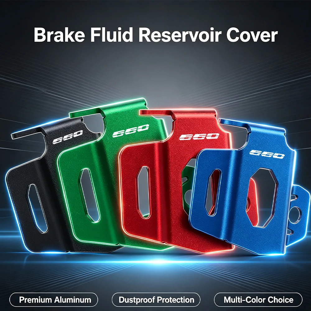 Motorcycle Oil Tank Protector Easy Install Rear Brake Reservoir Shield For Triumph XC/XR Sport 660 Trident 660 Accessories