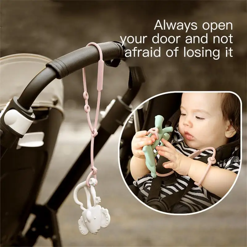 

Chain Silicone Anti-drop Toy Baby Pacifier Clip Rope Soother