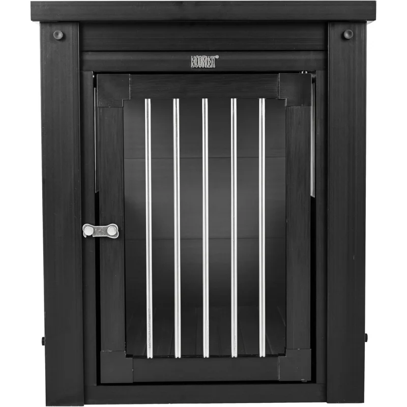 

Furniture Style Dog Crate & End Table Indoor Decorative Pet Kennel, Durable Composite Material Small Medium Large XL Dogs
