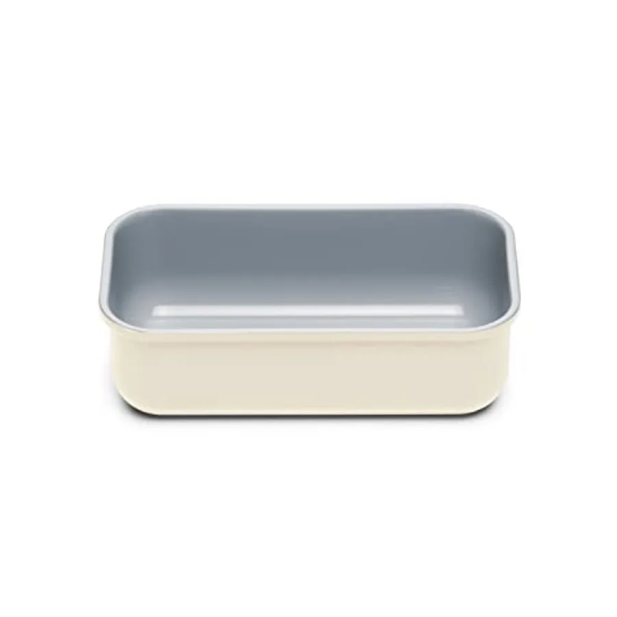 

Non-Stick Ceramic 1 lb - Naturally Slick Ceramic Coating - Non-Toxic PTFE and PFOA Free - Perfect for Pound Cakes Breads and Mo