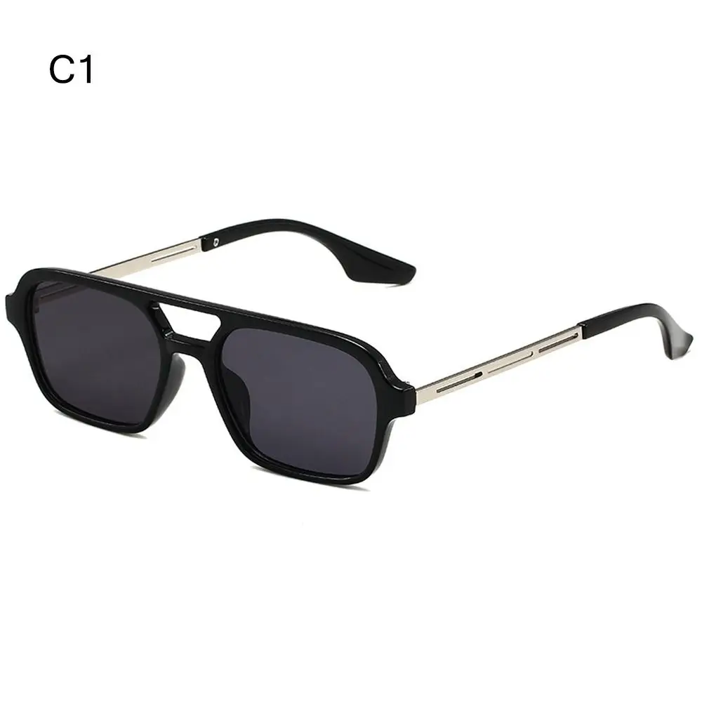 

Fashion UV400 Protection Square Sunglasses Vintage Summer Shades Retro Style 70s Sun Glasses Beach/Travel/Streetwear