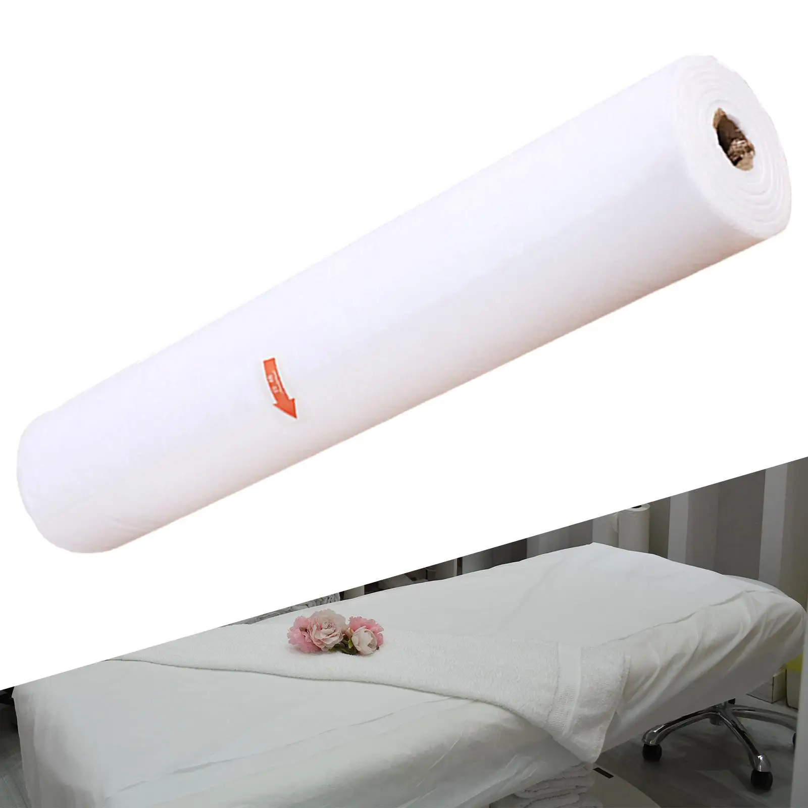 1 Roll/100PCS Disposable Bed Sheet Table Cover for Leisure and Entertainment Venues, Beauty, Massage, , Clubs, Travelling etc.