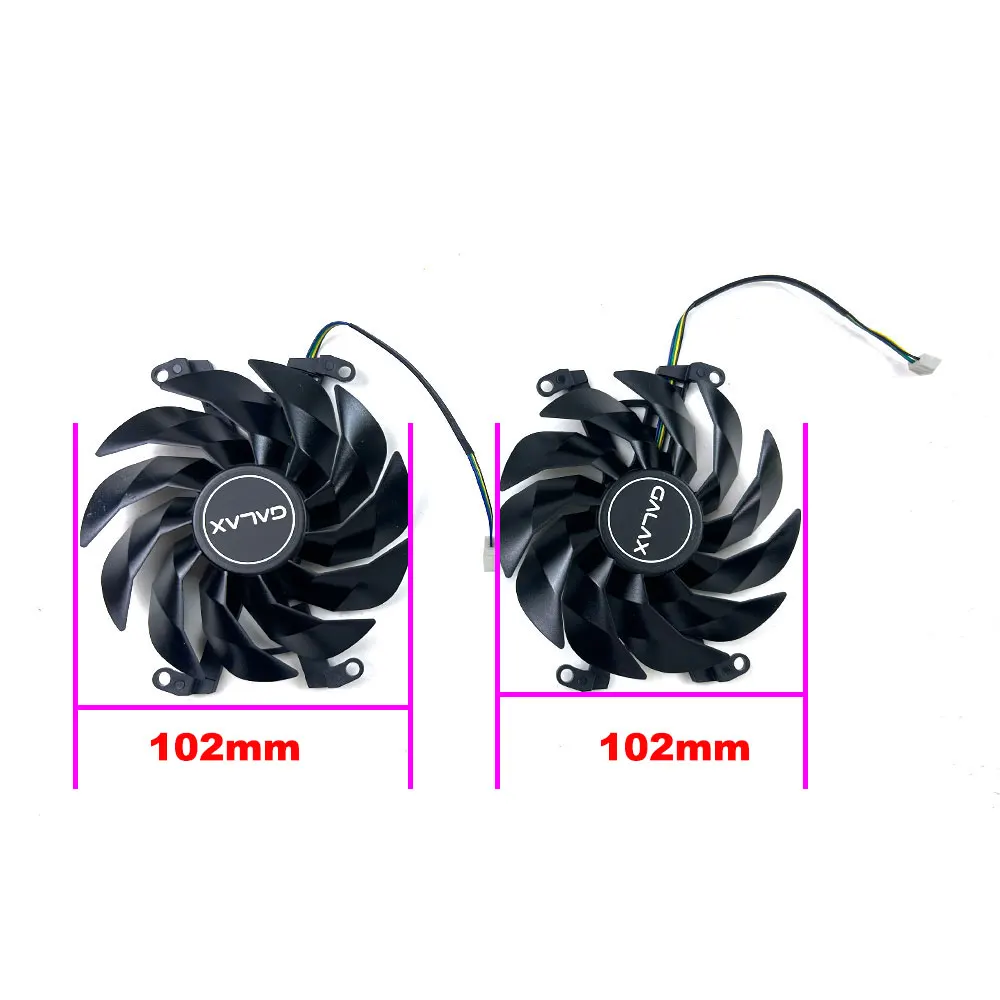 

Вентилятор охлаждения для видеокарт GALAX GeForce RTX3060ti 3070 3070ti GDDR6X PLUS OC, черный, 102 мм, GFY10015H12SPA