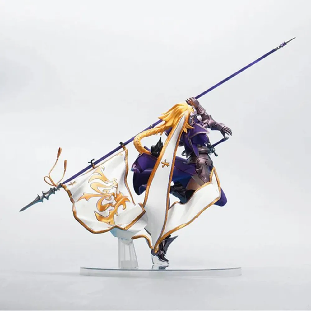 Fate/Apocrypha Jeanne D Arc Figurka akcji Anime Joan of Arc Flaga Model Lalki Dekoracja PVC Figurka akcji Figurki anime Zabawka dla dzieci