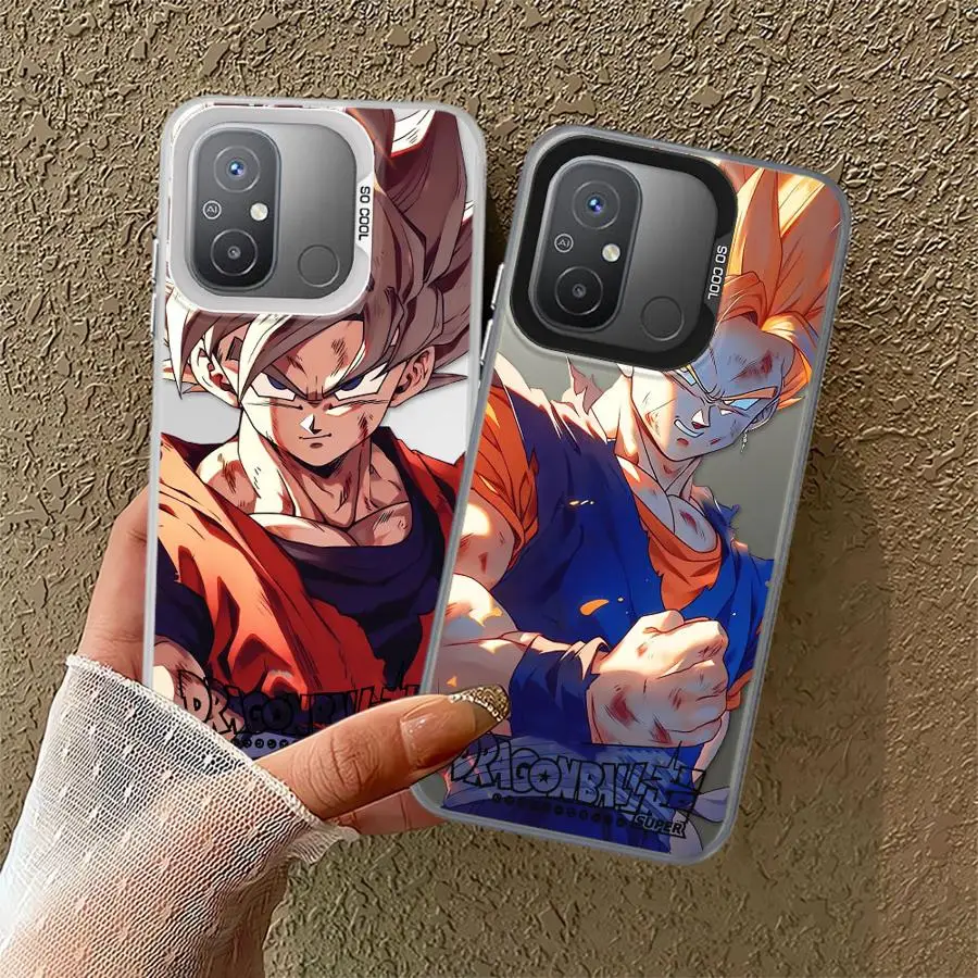 لعبة دراغون بول أنيمي جوكو سايان جراب هاتف لشاومي ريدمي 13C A3x 12 A1 A3 A2 زائد 14C 13 12C A4 لينة قذيفة