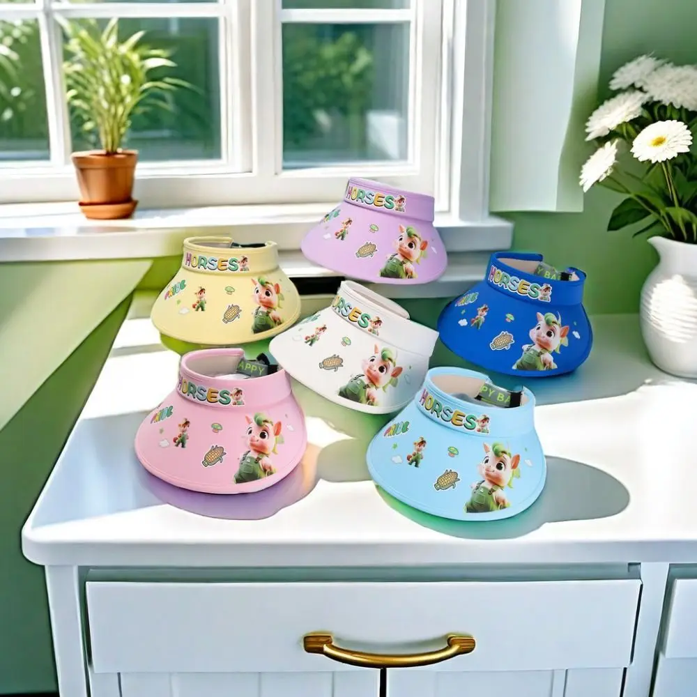 

Регулируемая детская Солнцезащитная шляпа, модная дышащая шляпа с защитой от ультрафиолета и широкими полями, летняя пляжная шляпа