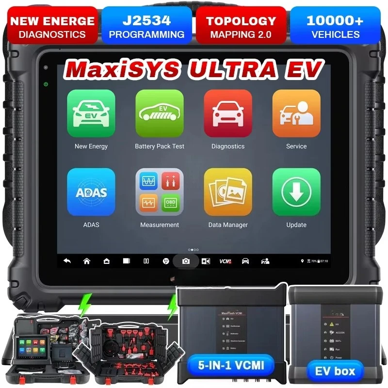 Professional autel Maxisys ultra Ev Obd 2 Ecu Programming Car Diagnosis Ecu Programmer Vehicle Diagnostic Machine Tools for Cars