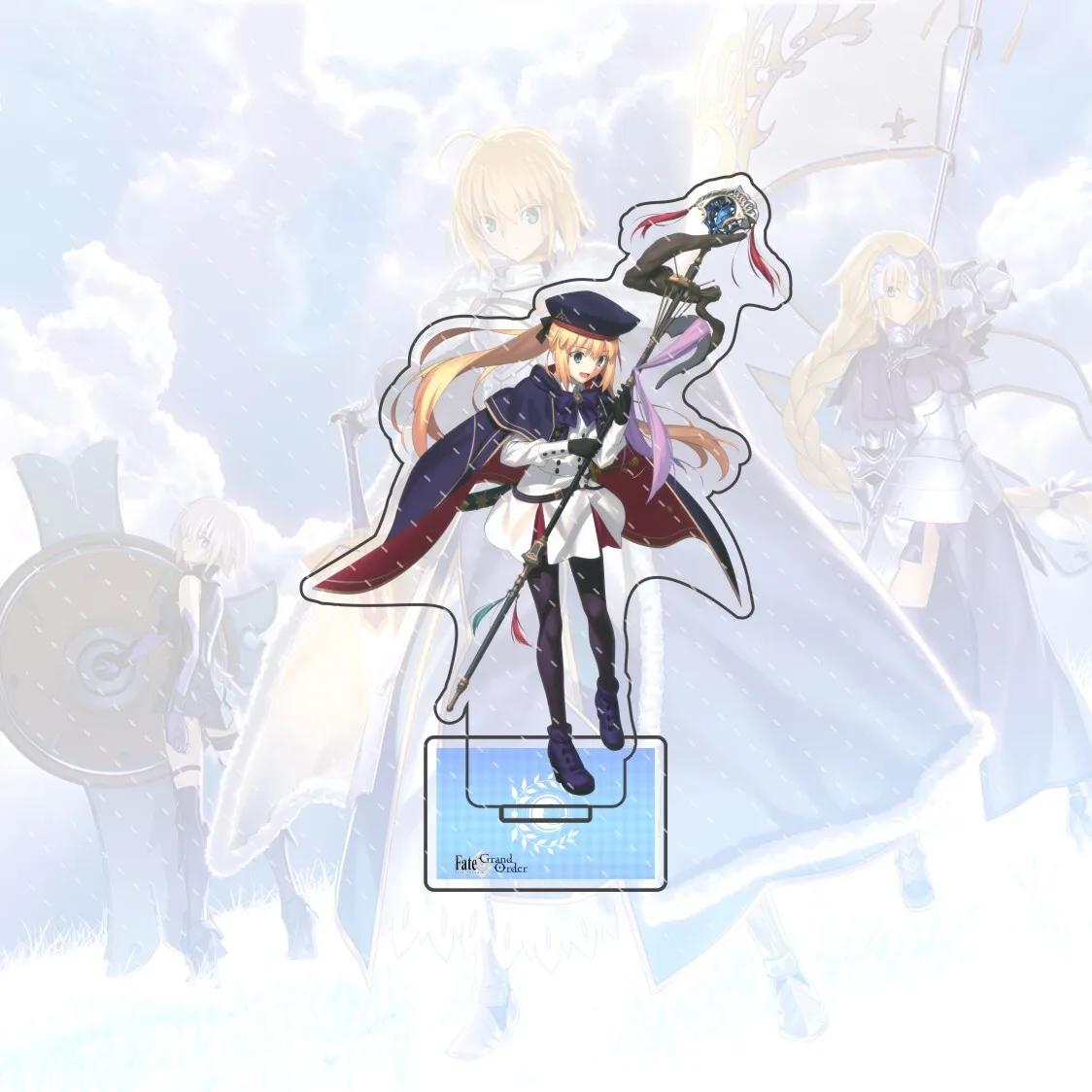 لعبة أنيمي مصير/الطلب الكبير 15 سم حامل شخصية أكريليك نموذج قوس سطح المكتب رف الكتب الديكور مجموعة هدية المروحة #4