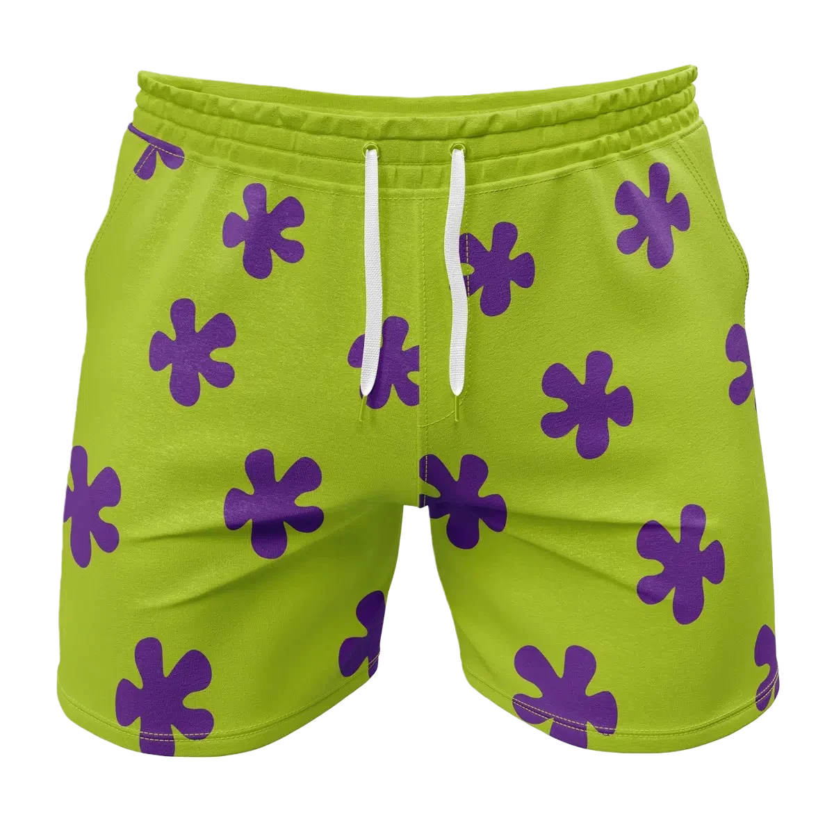 Potdemiel Patrick Star SpongeBob SquarePants Allover Print Adult Kids Athleisure Shorts Family Summer Quick-dry Soft Lightweight
