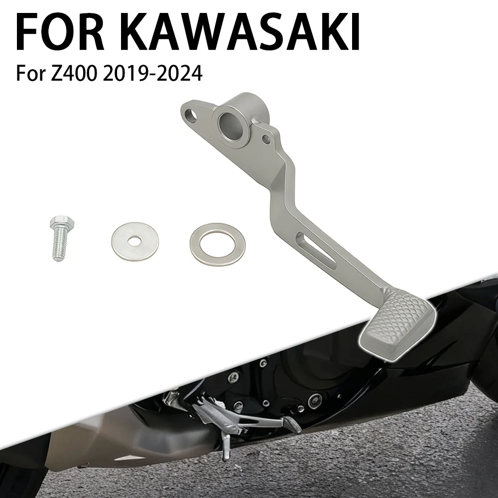 

Fit For Kawasaki Ninja 400 2018 - 2023 NINJA Z400 2019 - 2023 Z500 Z 500 2024 Motorcycle Brake Pedal Foot Lever Accessories
