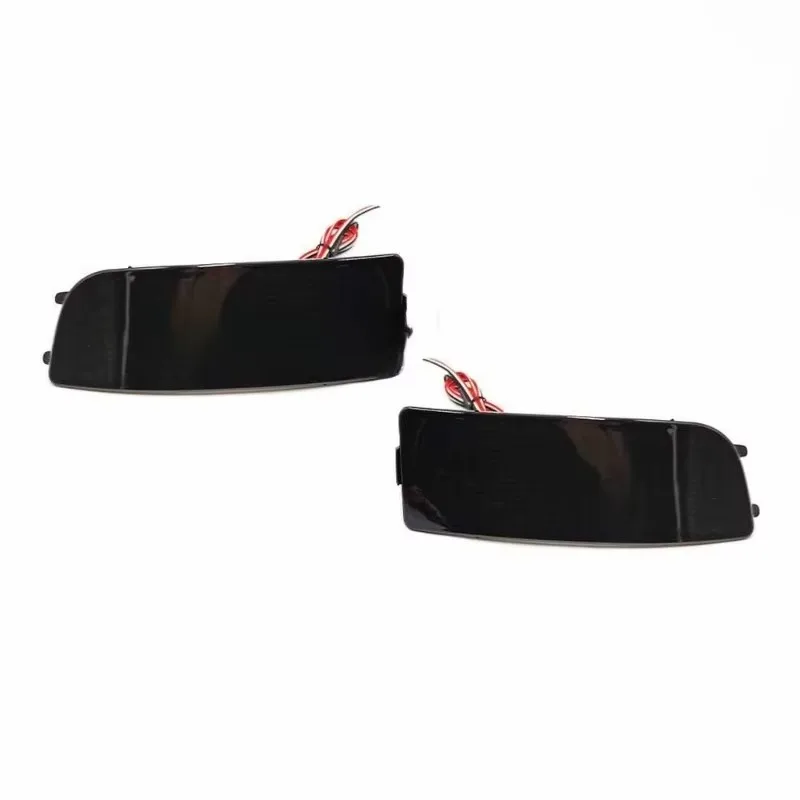 غرامة ل 1 زوج الأحمر LED المصد الخلفي عاكس مرسيدس بنز العداء W906 06-18 ضوء الذيل الفرامل الضباب الخفيف #2