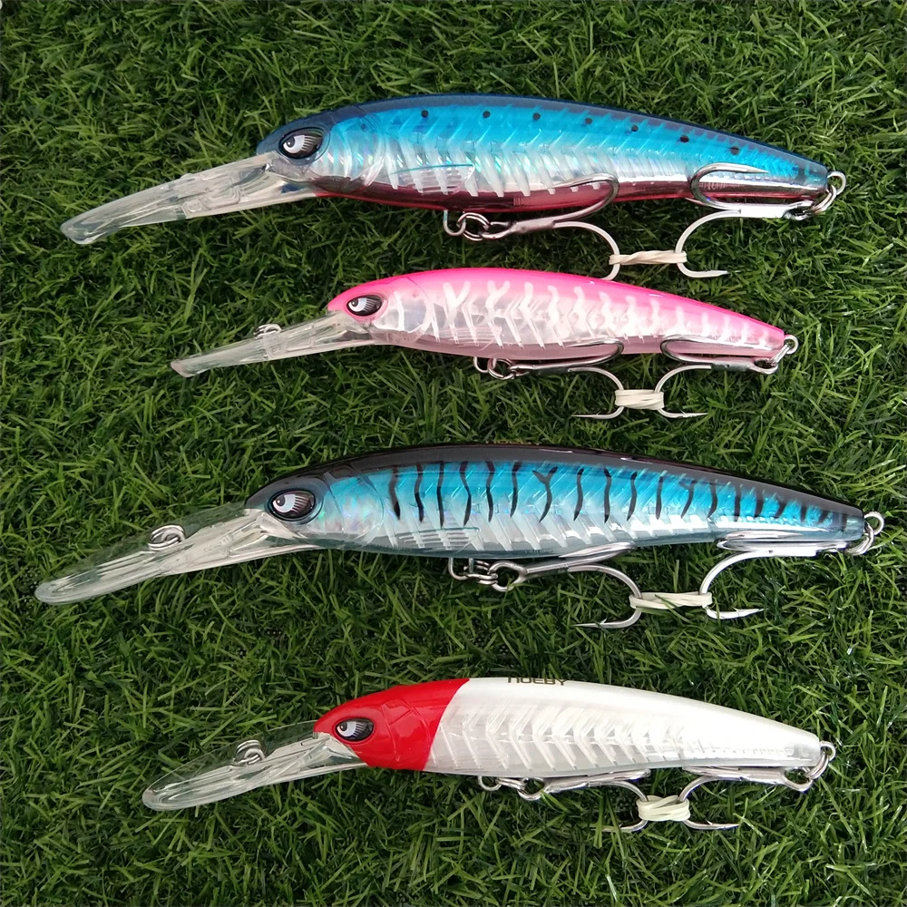 Señuelo Minnow Noeby Hueso de Pez – Hundimiento Profundo