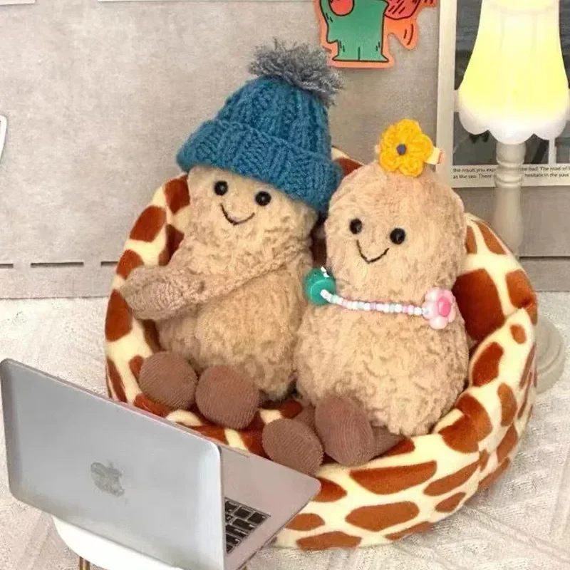 

Jellycat 15 см маленькая плюшевая кукла с арахисом, украшение для гостиной, подвеска, мебельные принадлежности, милый плюшевый кот, интерактивная игрушка, подарок для девочки