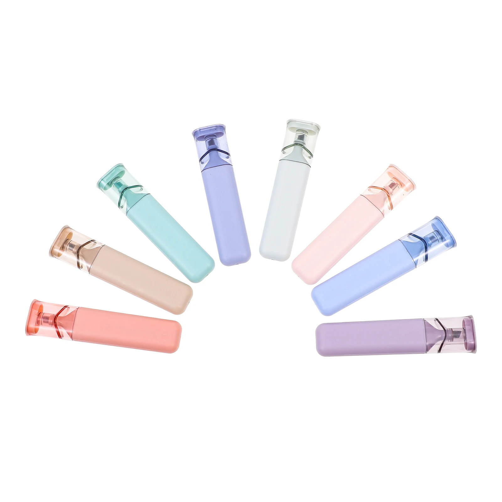 

8pcs Highlighters Fluorescent Markers Colorful Writing Pens Portable Student Office Supplies Lightweight Drawing Tools