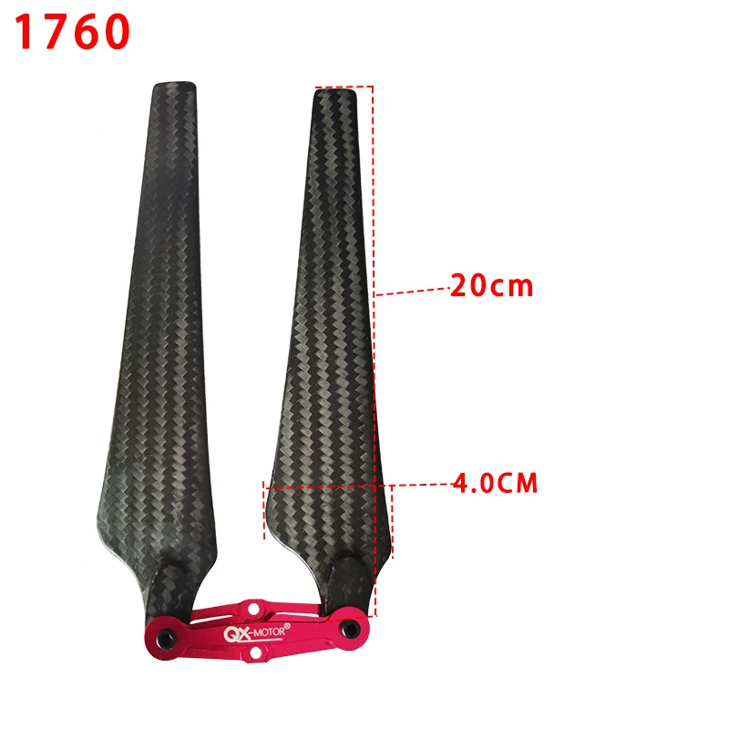 1552 1760 carbon fiber Folding Propeller Props blades 15inch 17inch CW CCW for S800 S900 S1000 Remote Control Toy Accessories