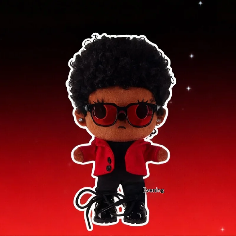 plush-doll-black-skin-limited-edition-nfc-chip-music-trendy-bag-charm-for-backpack-decoration-fashion-adult