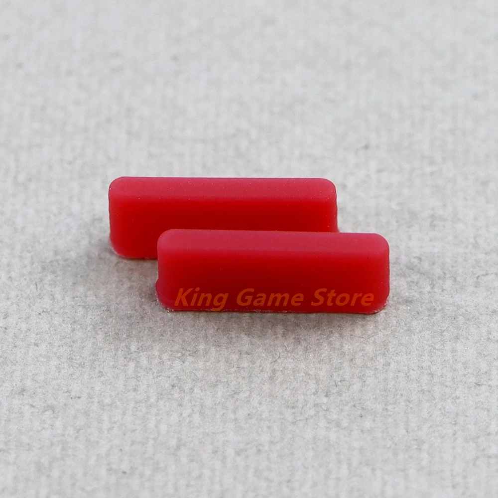 1 Paar für 3ds Konsole Gummi füße decken oberen oberen Bildschirm Ersatz Ersatzteile Zubehör