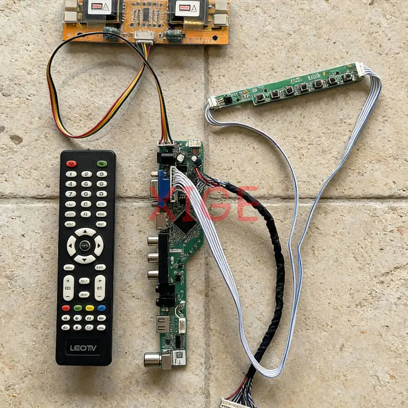 

Плата контроллера привода дисплея подходит для SVA190WX1 LTM190M2 LM190WX1 M190PW01 1440*900 4-CCFL 30-контактный комплект LVDS USB + AV + VGA + HDMI 1440x900