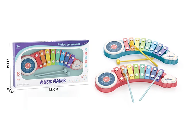 Kind Grappig Speelpuzzel Onderwijs School Leren Muziekinstrument Speelgoed Set Wolken Klop Piano Muziek Maker Speelgoed Voor Kinderen