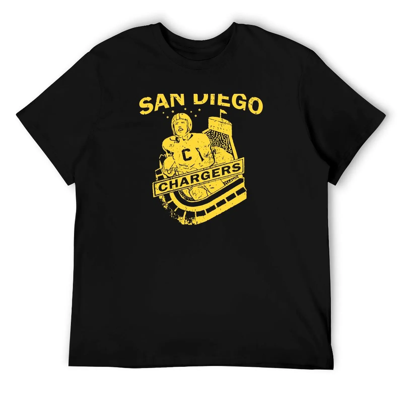 

Vintage San Diego Chargers T-Shirt anime tshirt t shirt man cotton T-Shirt