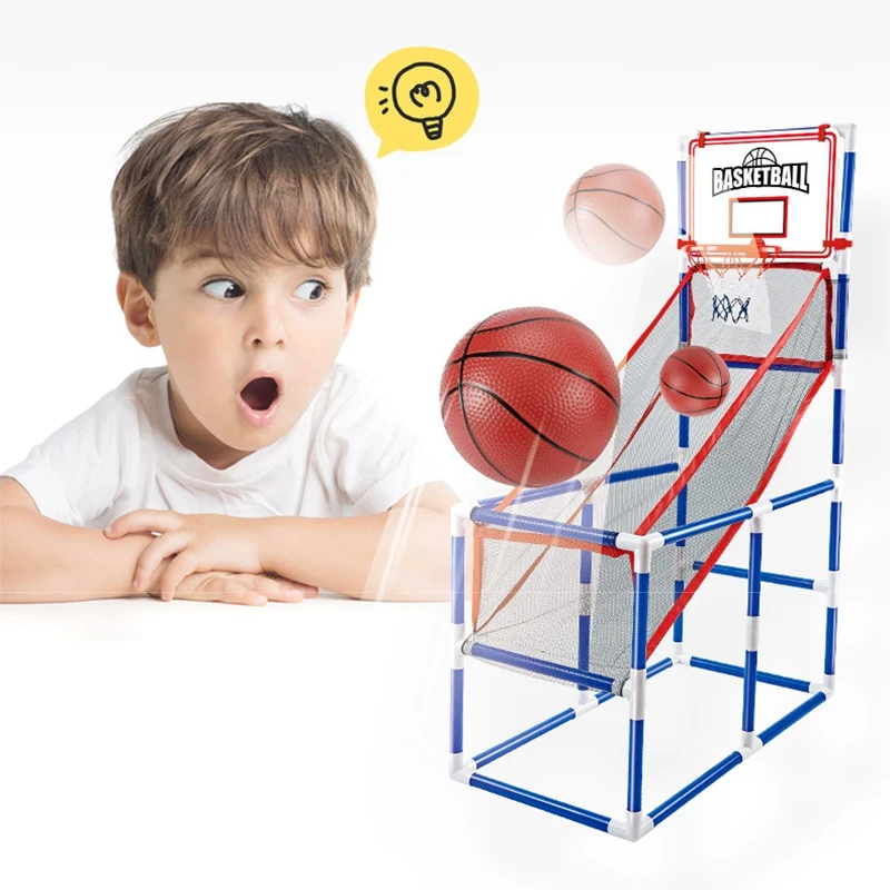 Kids Arcade Basketball Hoop Shot Game Outdoor Indoor Sports Toy Removable Basketball Hoop Training Toy