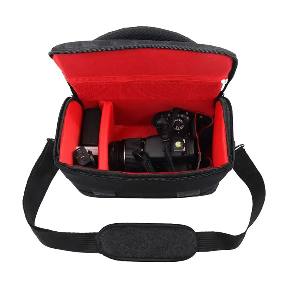 Multi-Functional Camera Storage Bag Nylon Waterproof Shoulder Bag Carrying Case For-For Canon SLR Camera Photography Pouch