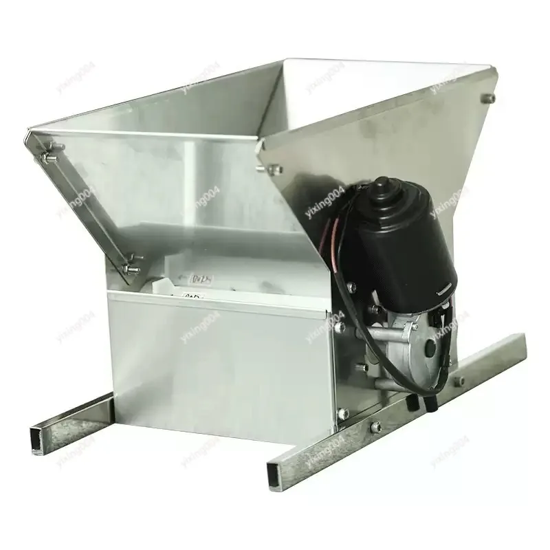 Household Electric Berry Crushing Machine, Stainless Steel Fruit Breaker for Wine Making